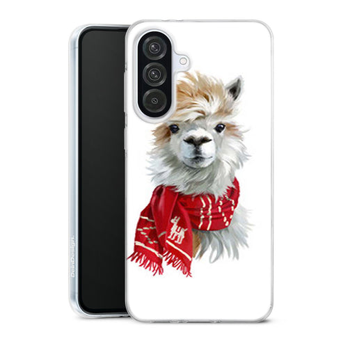Coque Samsung Galaxy A56 5G Lama Fun avec motif animalier