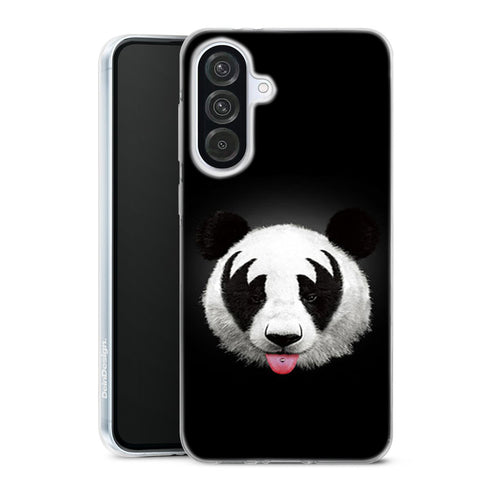 Coque Samsung Galaxy A56 5G Panda Punk avec motif animalier