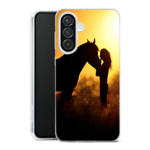 Coque Samsung Galaxy A56 5G Passion Cheval avec motif animalier