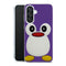 Coque Samsung Galaxy A56 5G Pingouin Violet avec motif animalier