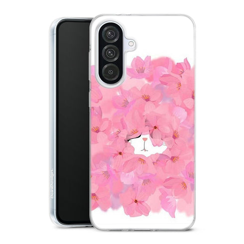 Coque Samsung Galaxy A56 5G Pinky Cat avec motif animalier