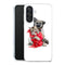 Coque Samsung Galaxy A56 5G Pluffy CAT avec motif animalier