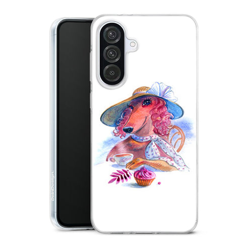 Coque Samsung Galaxy A56 5G Teckel Cupcake 255375167 avec motif animalier