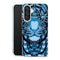 Coque Samsung Galaxy A56 5G Tigre Bleu Aztec avec motif animalier
