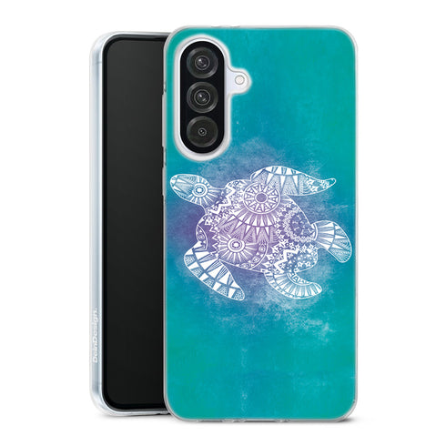 Coque Samsung Galaxy A56 5G Tortue Mandala avec motif animalier
