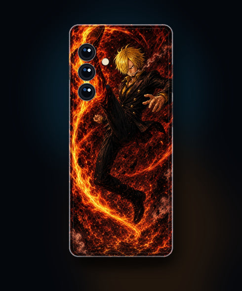 Coque One Piece Samsung Galaxy Note Series - Sanji Diable Jambe - SAMSUNG GALAXY NOTE 10