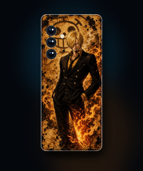 Coque One Piece Samsung Galaxy Note Series - Sanji Wanted - SAMSUNG GALAXY NOTE 10