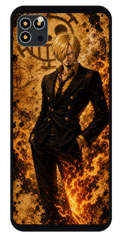 Coque Sanji Wanted Samsung Galaxy et iPhone One Piece
