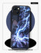 Coque iPhone 17 Manga Naruto Sasuke Uchiha Chidori Bleu Eclair Naruto