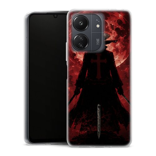 Coque Xiaomi Redmi 13C One Piece Shanks Red Moon
