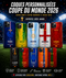 Coque maillot équipe nationale Coupe du monde 2026 personnalisable - MaCoquePerso