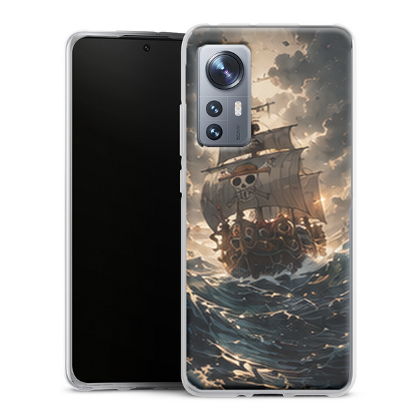 Coque Xiaomi 12 5G One Piece Thousand Sunny Golden Storm