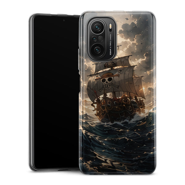 Coque Xiaomi Mi 11i One Piece Thousand Sunny Golden Storm