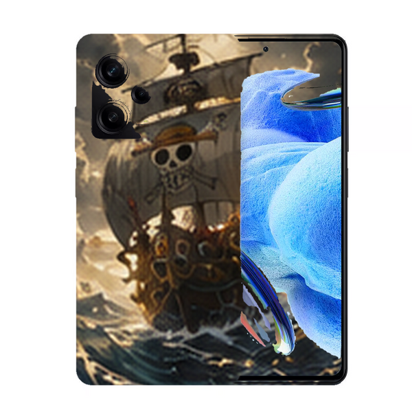 Coque Xiaomi Redmi Note 12 Pro One Piece Thousand Sunny Golden Storm