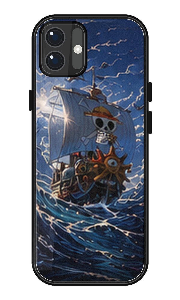 Coque One Piece Thousand Sunny Ocean Storm | iPhone, Samsung - coque One Piece silicone manga pour iPhone et Samsung
