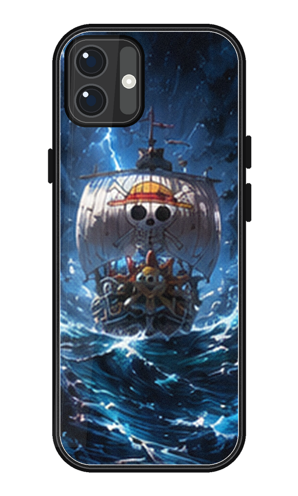 Coque One Piece Thousand Sunny Tempete | iPhone, Samsung - coque One Piece silicone manga pour iPhone et Samsung