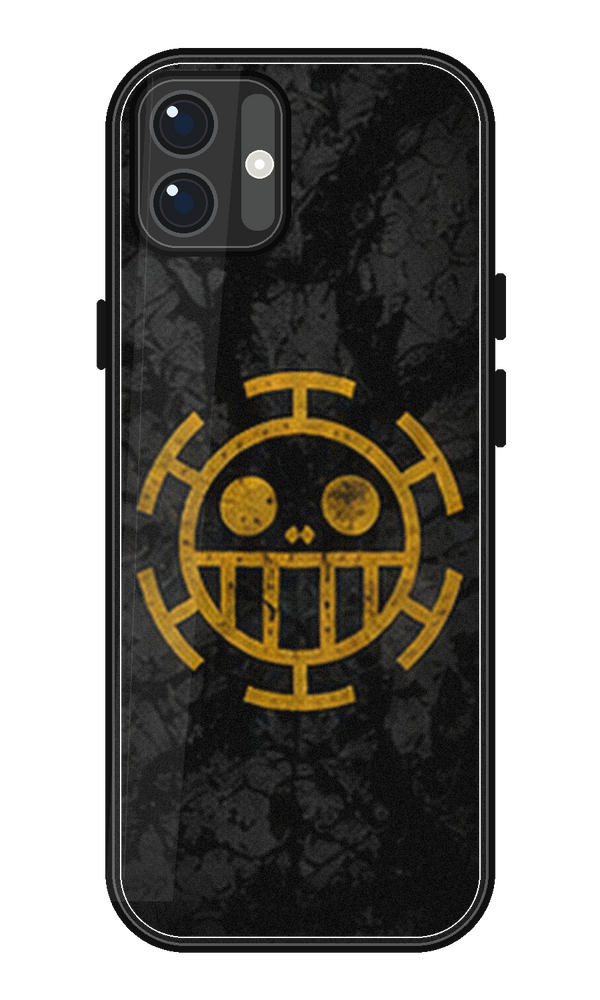 Coque One Piece Trafalgar Law Logo Gold | iPhone, Samsung - coque One Piece silicone manga pour iPhone et Samsung