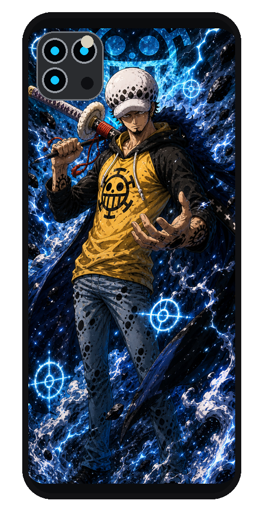 Coque Trafalgar Law Samsung Galaxy et iPhone One Piece