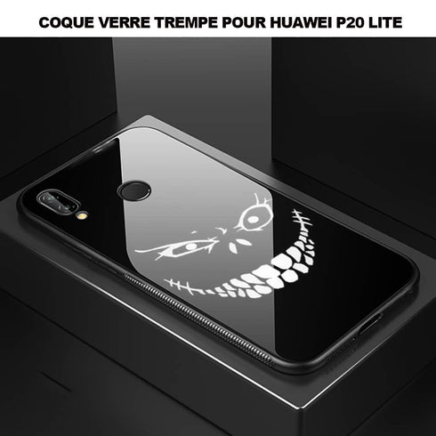Coque Crazy Monster en Verre Trempé pour Huawei P20 LITE