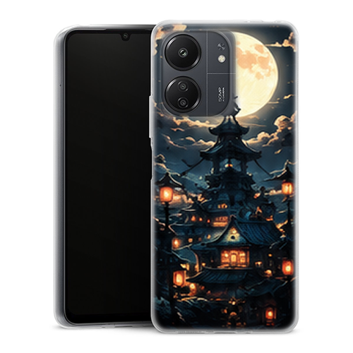 Coque Xiaomi Redmi 13C One Piece Wano Pleine Lune