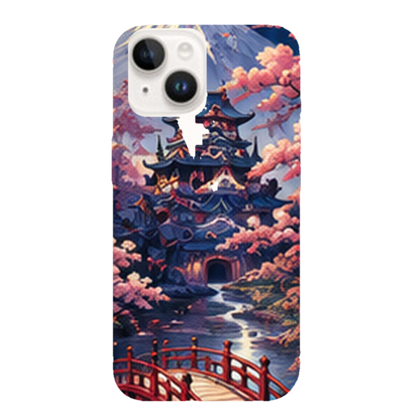 Coque iPhone 15 One Piece Wano Sakura