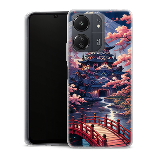 Coque Xiaomi Redmi 13C One Piece Wano Sakura