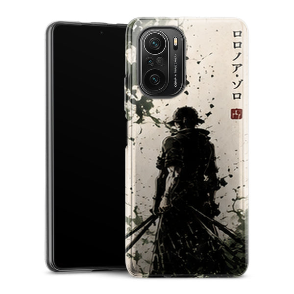 Coque Xiaomi Mi 11i One Piece Zoro Encre Japonaise