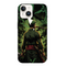 Coque iPhone 15 One Piece Zoro Sabreur Vert