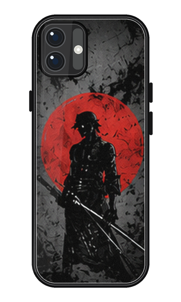 Coque One Piece Zoro Soleil Rouge | iPhone, Samsung - coque One Piece silicone manga pour iPhone et Samsung