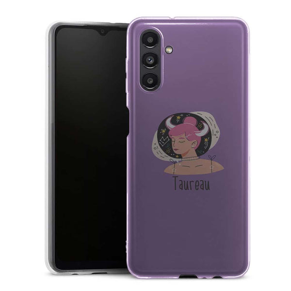 Coque pour Samsung A13 5G Zodiac Taureau - MaCoquePerso - Silicone toucher doux ergonomique - collection astro