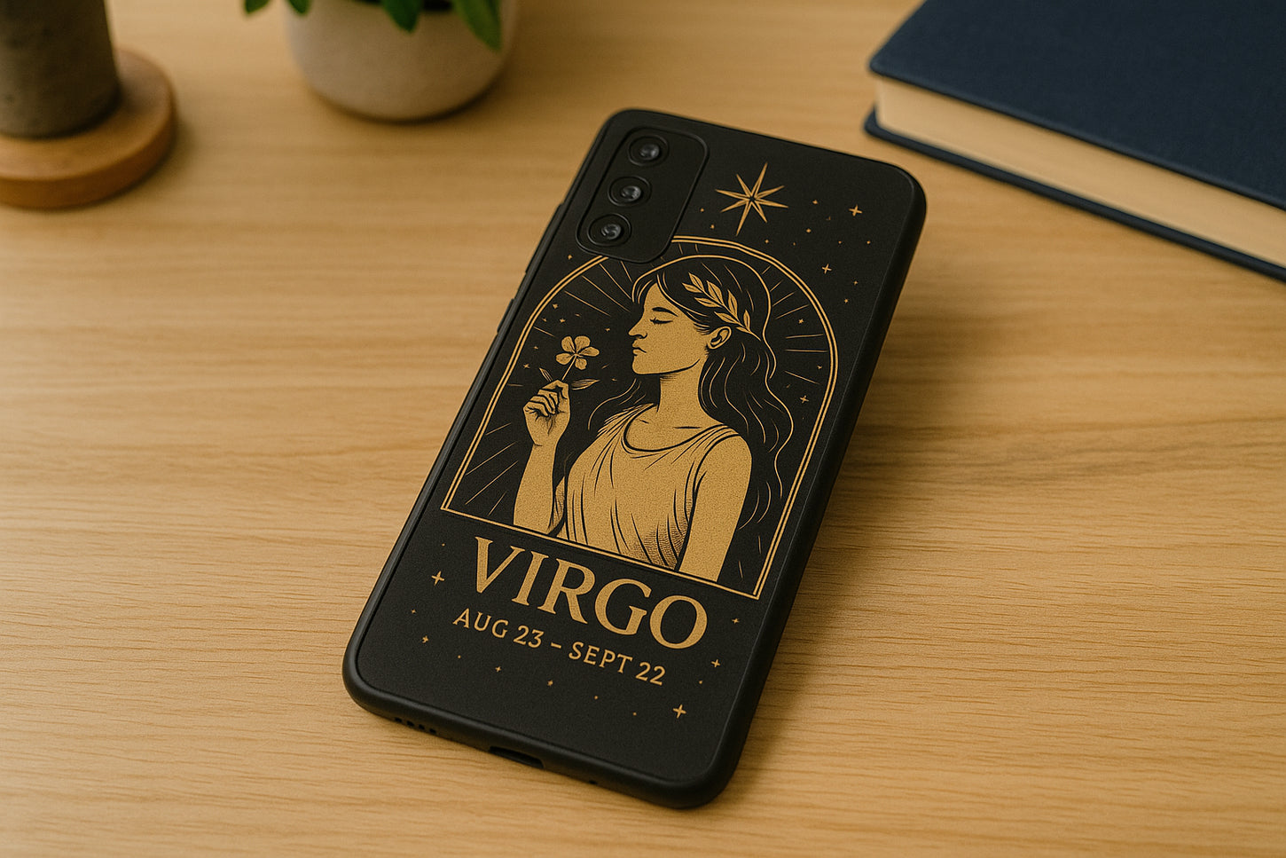 coque telephone samsung a35 5g personnalisée signe du zodiaque