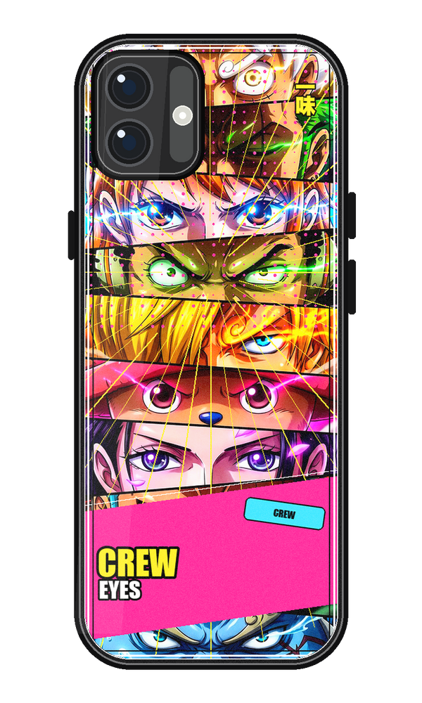 Coque One Piece Rainbow Crew Eyes | iPhone, Samsung - coque One Piece silicone manga pour iPhone et Samsung