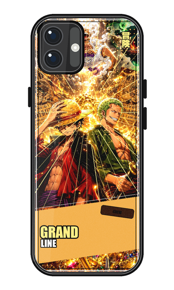 Coque One Piece Grand Line Gold | iPhone, Samsung - coque One Piece silicone manga pour iPhone et Samsung