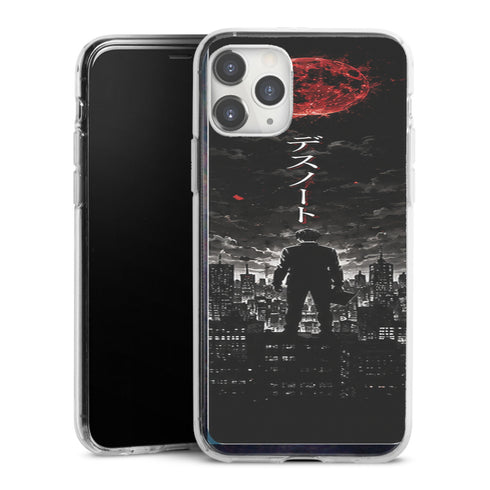 Coque Death Note Tokyo Kira Lune Rouge pour iPhone Samsung Android