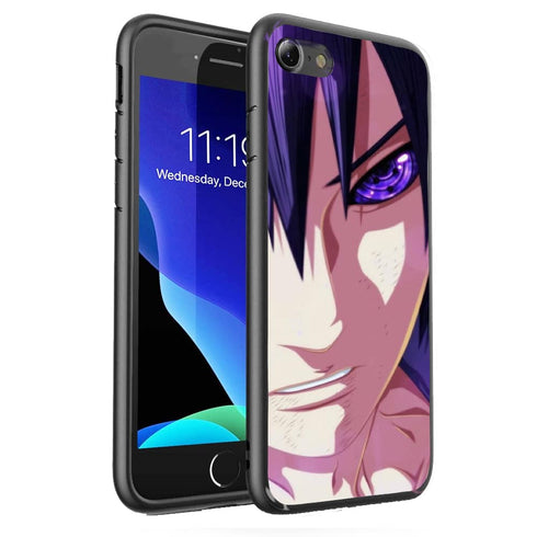 Coque et Verre trempé itachi Rinnegan pour SE 2020 iPhone