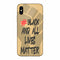 Black And All Lives Matter, Coque pour iPhone XR, en Silicone