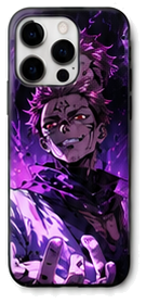 Coque Sukuna Sourire Violet | iPhone, Samsung