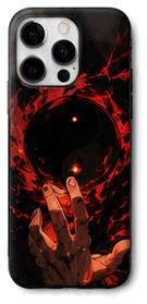 Coque Sukuna Orbe Noir | iPhone, Samsung - coque silicone manga Sukuna pour iPhone et Samsung