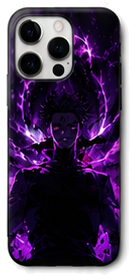 Coque Sukuna Aura Violette | iPhone, Samsung - coque silicone manga Sukuna pour iPhone et Samsung