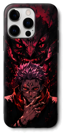 Coque Sukuna Visage Aux Mille Yeux | iPhone, Samsung - coque silicone manga Sukuna pour iPhone et Samsung