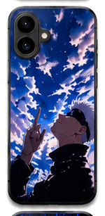 Coque Gojo Ciel Inverse | iPhone, Samsung - coque silicone manga Gojo Satoru