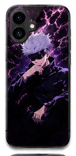 Coque Gojo Eclair Violet | iPhone, Samsung - coque silicone manga Gojo Satoru