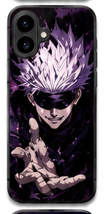 Coque Gojo Invocation Nocturne | iPhone, Samsung - coque silicone manga Gojo Satoru