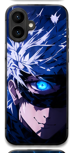 Coque Gojo Oeil Bleu Maudit | iPhone, Samsung - coque silicone manga Gojo Satoru