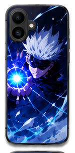 Coque Gojo Orbe Azur | iPhone, Samsung - coque silicone manga Gojo Satoru