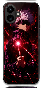 Coque Gojo Orbe Rouge | iPhone, Samsung - coque silicone manga Gojo Satoru