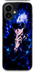 Coque Gojo Secret Bleu | iPhone, Samsung - coque silicone manga Gojo Satoru