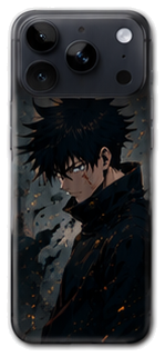 Coque Megumi Fushiguro Cendres Sombres | iPhone, Samsung - coque silicone manga Megumi Fushiguro