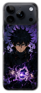Coque Megumi Fushiguro Energie Violette | iPhone, Samsung - coque silicone manga Megumi Fushiguro