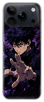 Coque Megumi Fushiguro Main Violette | iPhone, Samsung - coque silicone manga Megumi Fushiguro